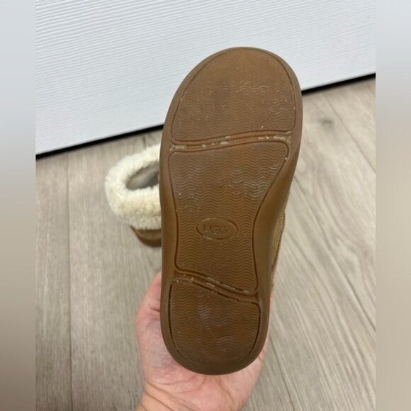 UGG Toddler Nolen Boots in Chestnut Suede - Picture 4 of 5